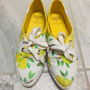 Keds X Kate Spade New York lemon sneaker